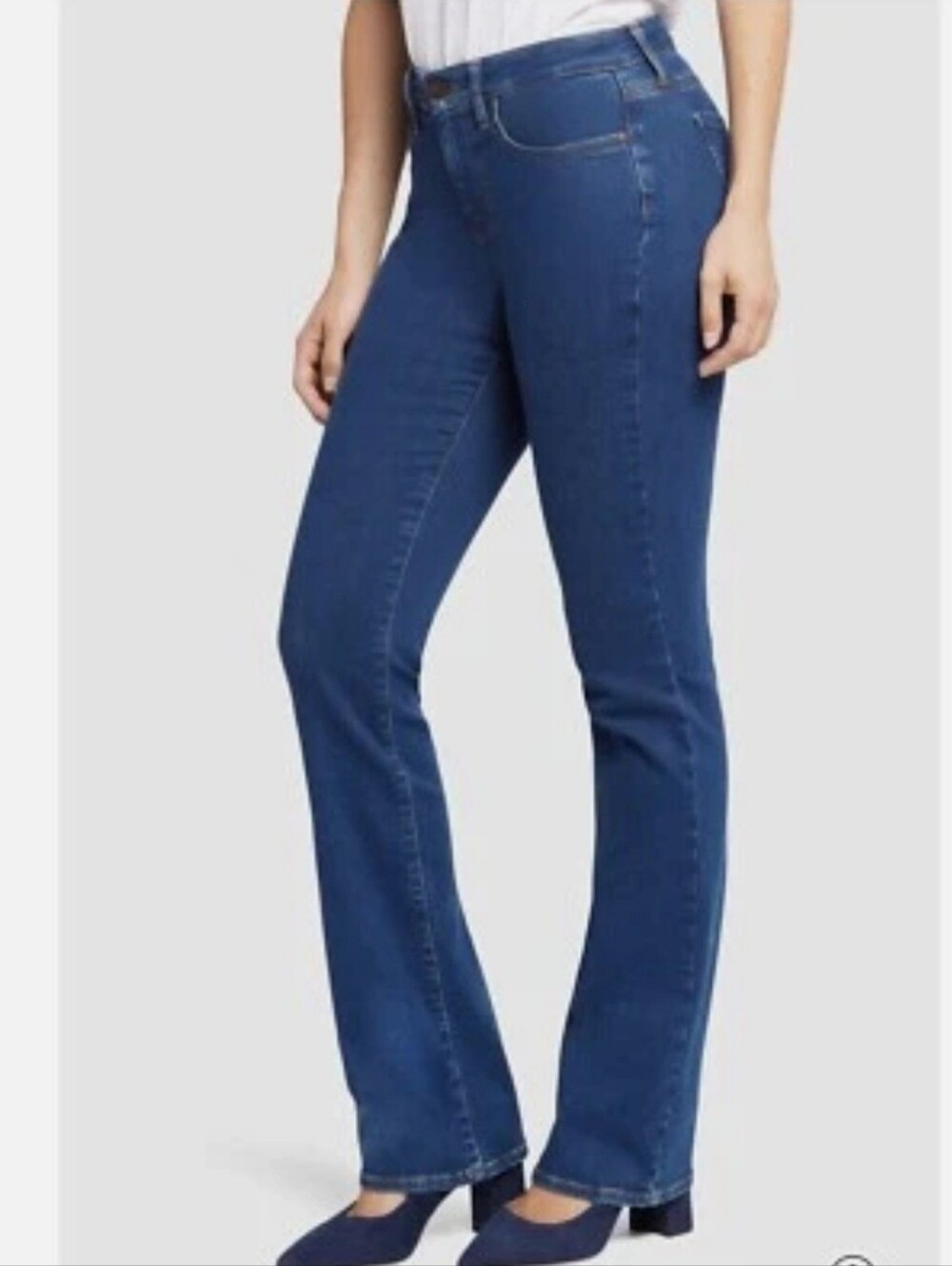 NYDJ Barbara Bootcut Jeans Dark Wash